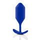 Заказать Синяя пробка для ношения Snug Plug 4 - 14,5 см.