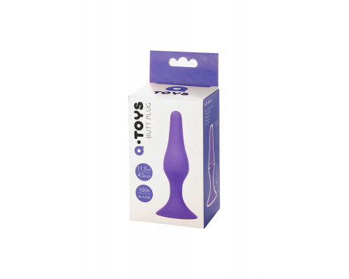 Заказать Фиолетовая анальная втулка Toyfa A-toys - 11,3 см.