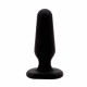 Заказать Черная анальная пробка S Silicone Plug - 7,3 см.