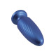 Синяя анальная пробка G Stuck Silicone Anal Plug - 13,5 см.