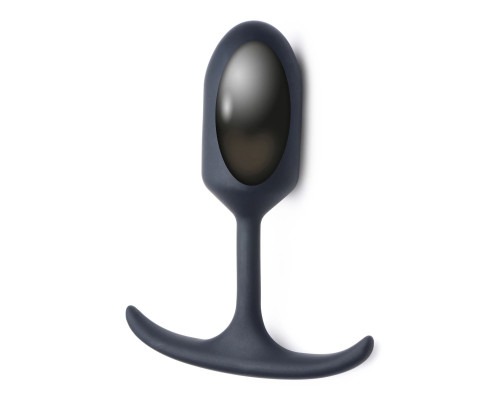 Черная анальная пробка с утяжелением Premium Silicone Weighted Anal Plug Medium - 14 см. Черная анальная пробка с утяжелением Premium Silicone Weighted Anal Plug Medium - 14 см.