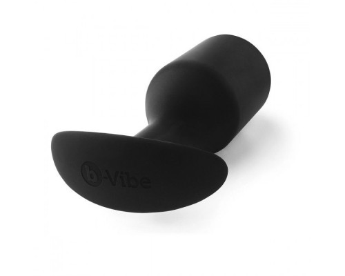 Заказать Черная анальная пробка для ношения B-vibe Snug Plug 6 - 17 см.