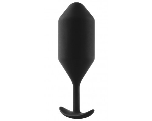 Заказать Чёрная пробка для ношения B-vibe Snug Plug 5 - 14 см.