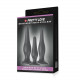 Заказать Набор из 3 силиконовых анальных пробок для начинающих Mini Anal Kit