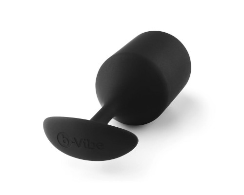 Заказать Чёрная пробка для ношения B-vibe Snug Plug 5 - 14 см.
