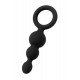 Заказать Набор чёрных анальных цепочек Satisfyer Booty Call