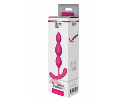 Заказать Розовый анальный стимулятор SILKY SMOOTH T-TEARDROP - 11 см. Заказать Розовый анальный стимулятор SILKY SMOOTH T-TEARDROP - 11 см.