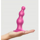 Заказать Розовый стимулятор-ёлочка Dildo Plug Beads Framboise Size M - 15 см.