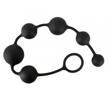 Анальная цепочка Black Velvets Anal Beads - 40 см.
