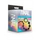 Черная анальная цепочка 10 Anal Beads - 31,8 см.