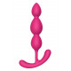 Заказать Розовый анальный стимулятор SILKY SMOOTH T-TEARDROP - 11 см.