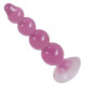 Заказать Фиолетовый анальный стимулятор-ёлочка Anal Beads - 13 см.