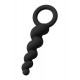 Заказать Набор чёрных анальных цепочек Satisfyer Booty Call