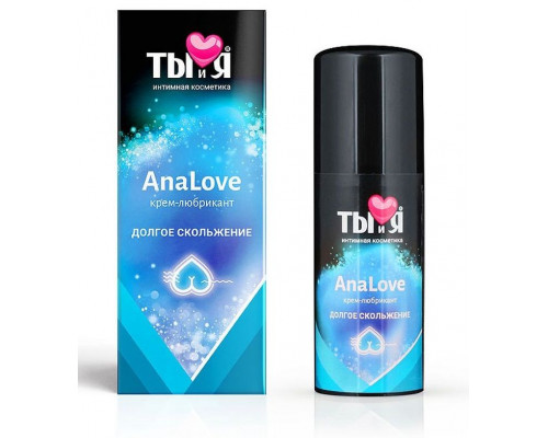 Заказать Анальный водно-силиконовый лубрикант AnaLove - 50 гр.