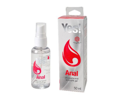 Заказать Силиконовая анальная гель-смазка Yes Anal - 50 мл.