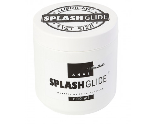 Заказать Анальный гель-лубрикант на водной основе SPLASHGLIDE ANAL ANESTHETIC FIST SIZE - 600 мл.