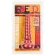 Заказать Ребристая анальная втулка Red Boy Anal Wand Butt Plug - 21,3 см.