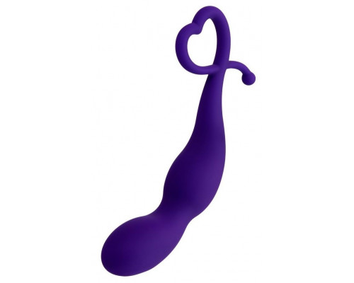 Фиолетовый анальный стимулятор Wlap - 16 см.