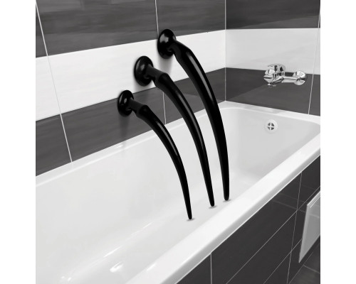 Заказать Набор из 3 черных больших гибких анальных стимуляторов Slim Tapered Anal Hose Trainer Set
