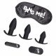 Заказать Набор для анальной стимуляции 28X Backdoor Adventure Remote Control 3 Piece Butt Plug Vibe Kit