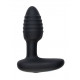 Заказать Черный интерактивный вибратор OhMiBod Lumen for Kiiroo с подсветкой - 10,2 см.