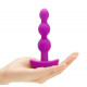 Заказать Анальная виброёлочка TRIPLET ANAL BEADS FUCHSIA - 14 см.