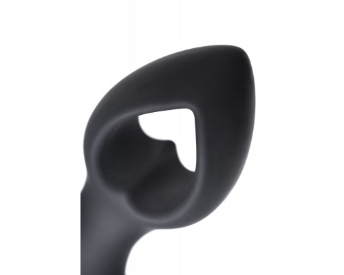 Заказать Черная анальная вибровтулка Cordis S - 10,5 см.