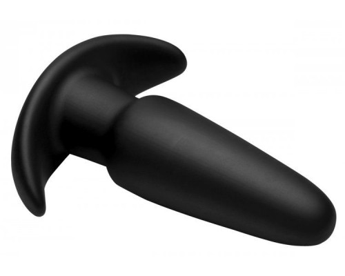 Заказать Черная анальная вибропробка Kinetic Thumping 7X Medium Anal Plug - 13,3 см.