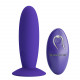 Заказать Фиолетовый анальный вибростимулятор Remote Control Vibrating Plug Youth - 11 см.