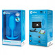 Заказать Голубая вибропробка для ношения B-vibe Snug Plug 3 - 12,4 см.