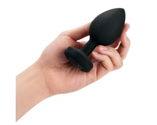 Заказать Черная вибропробка Vibrating Jewel Plug XXL - 12 см. Заказать Черная вибропробка Vibrating Jewel Plug XXL - 12 см.