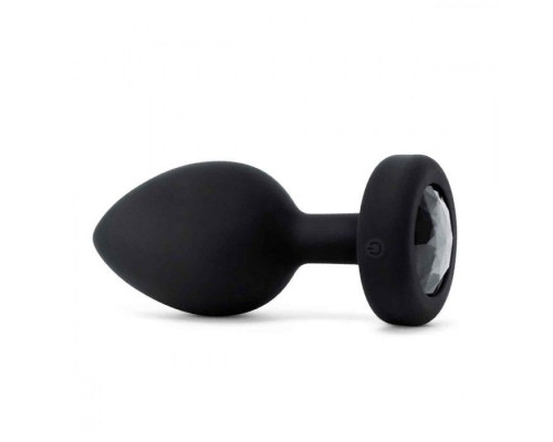 Заказать Черная вибропробка Vibrating Jewel Plug XXL - 12 см. Заказать Черная вибропробка Vibrating Jewel Plug XXL - 12 см.