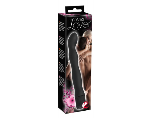 Заказать Изящный анальный вибратор Anal Lover - 18 см.