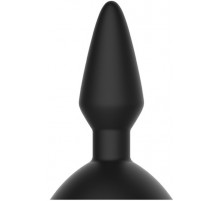 Чёрная вибровтулка Equinox с присоской