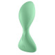 Заказать Зеленая анальная втулка с вибрацией Satisfyer Trendsetter
