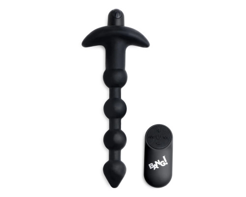 Заказать Черные анальные бусы с вибрацией и пультом ДУ 28X Remote Control Vibrating Silicone Anal Beads - 19 см. Заказать Черные анальные бусы с вибрацией и пультом ДУ 28X Remote Control Vibrating Silicone Anal Beads - 19 см.