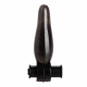 Заказать Дымчатая анальная мини-пробка с вибропулей Vibrating Bum Tickler Mini Anal Plug - 6,3 см.