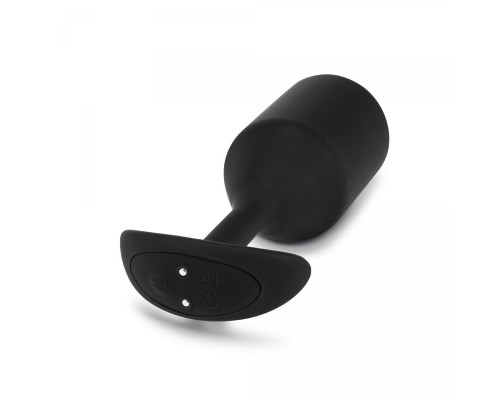 Заказать Черная вибропробка для ношения Vibrating Snug Plug 5 - 16,5 см.