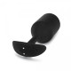 Заказать Черная вибропробка для ношения Vibrating Snug Plug 5 - 16,5 см.