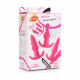 Заказать Набор из 3 розовых анальных пробок с вибропулей Thrill Trio Anal Plug Set