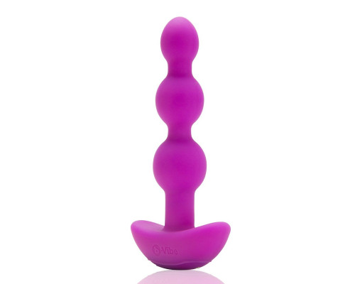 Заказать Анальная виброёлочка TRIPLET ANAL BEADS FUCHSIA - 14 см.