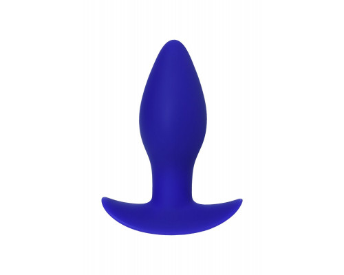 Синяя анальная вибровтулка Fancy - 10,7 см.