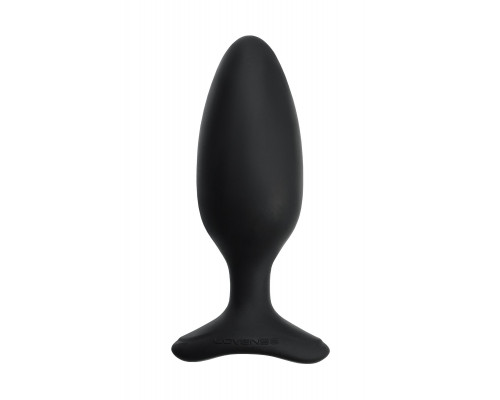 Заказать Черная анальная втулка LOVENSE Hush 2 (M) - 13,5 см.