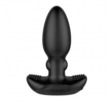 Черная анальная вибровтулка Nexus Beat - 10,8 см.