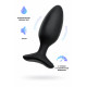 Заказать Черная анальная втулка LOVENSE Hush 2 (M) - 13,5 см.