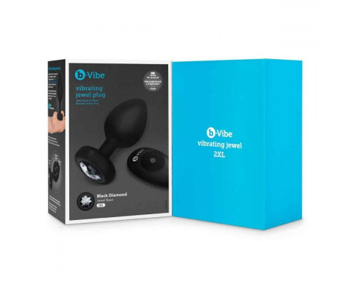 Заказать Черная вибропробка Vibrating Jewel Plug XXL - 12 см. Заказать Черная вибропробка Vibrating Jewel Plug XXL - 12 см.