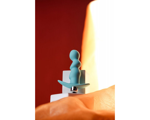 Заказать Мятная анальная вибровтулка Bland - 12 см.