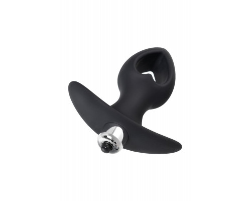 Заказать Черная анальная вибровтулка Cordis S - 10,5 см.