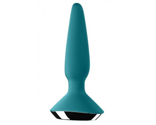 Заказать Бирюзовая анальная пробка с вибрацией Satisfyer Plug-ilicious 1 - 13,5 см. Заказать Бирюзовая анальная пробка с вибрацией Satisfyer Plug-ilicious 1 - 13,5 см.