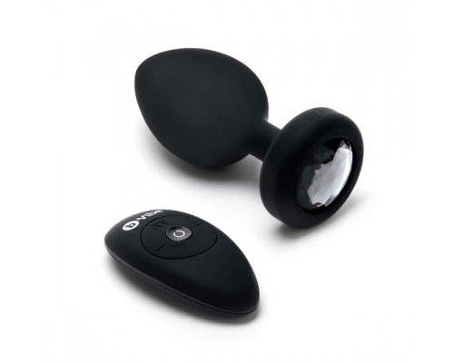 Заказать Черная вибропробка Vibrating Jewel Plug XXL - 12 см. Заказать Черная вибропробка Vibrating Jewel Plug XXL - 12 см.